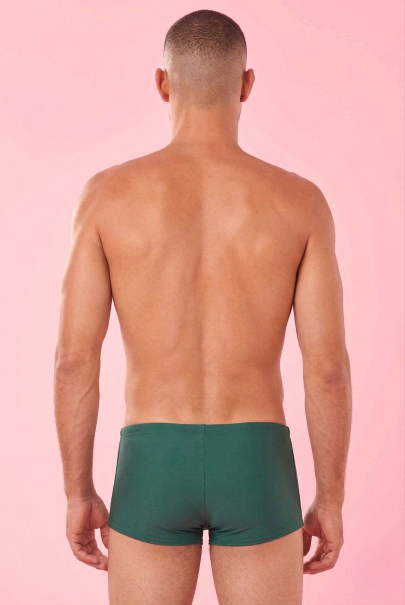 Model Back: Blueman Sunga / Boxer Sunga Army Verde