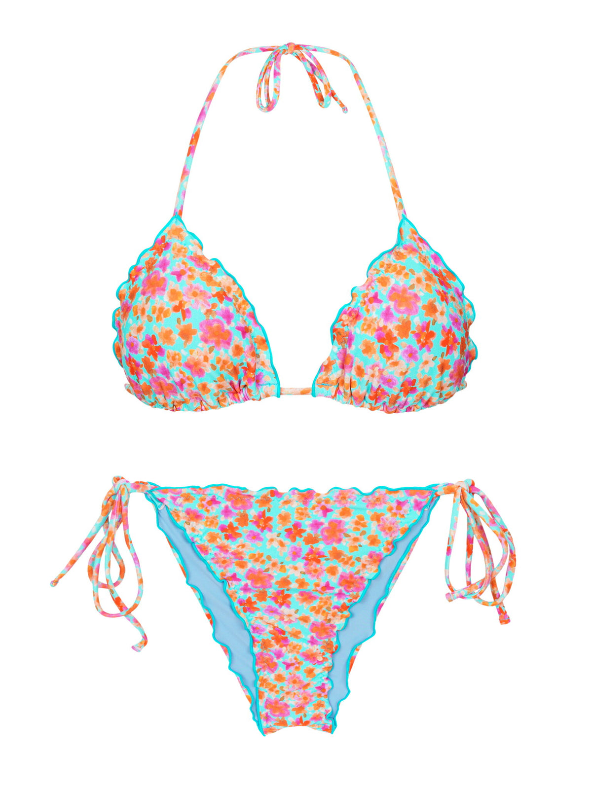 Product Front: Rio De Sol Set Set Ditsy-Sky Frufru