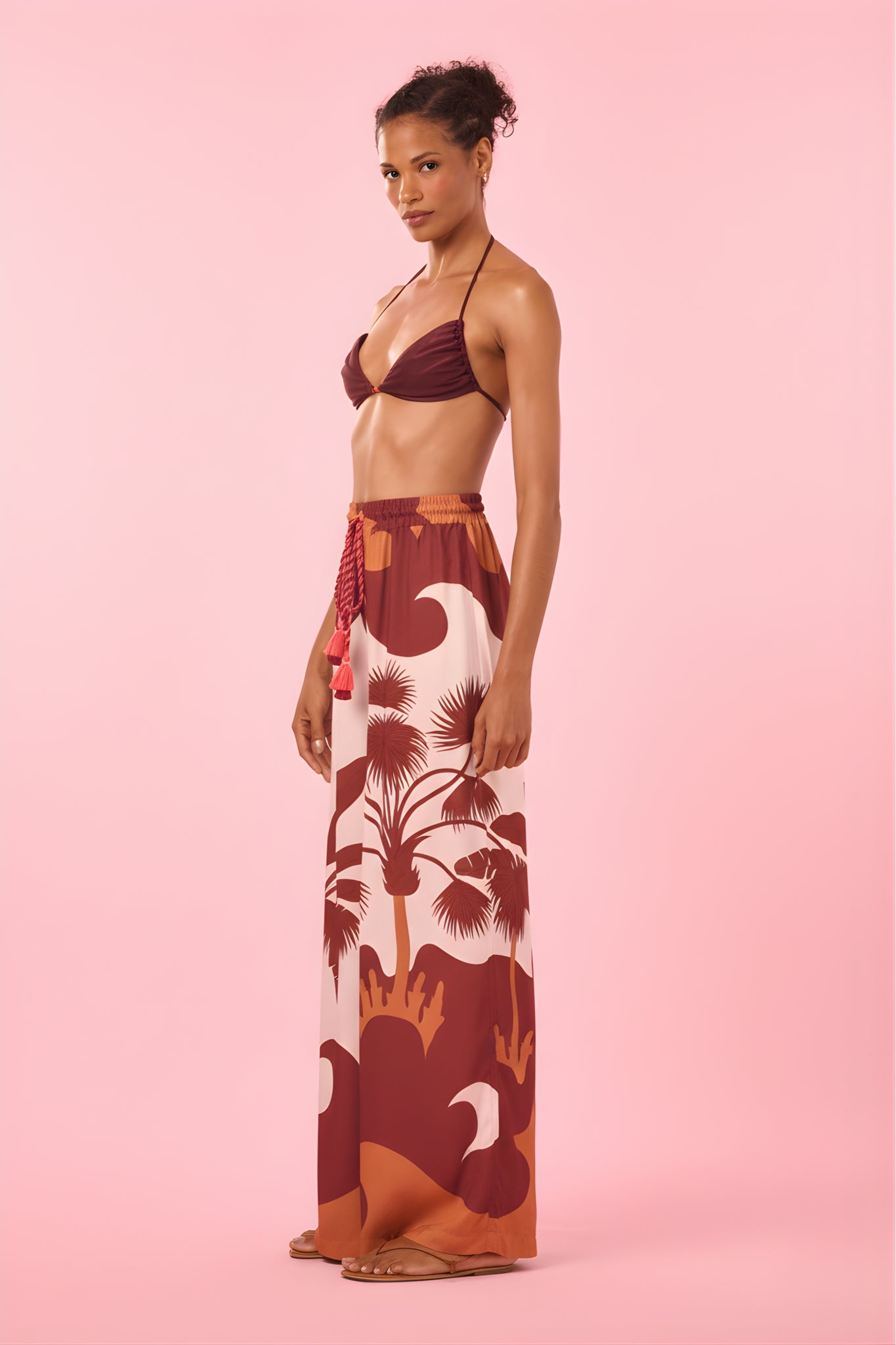 Image 02: Blueman Beach Trousers Kauai Calca Barrado