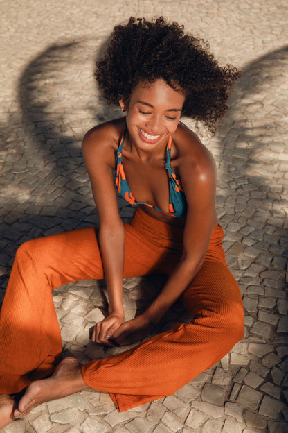 Image 12: Rio De Sol Beach Trousers Ferrugo Murana Pants