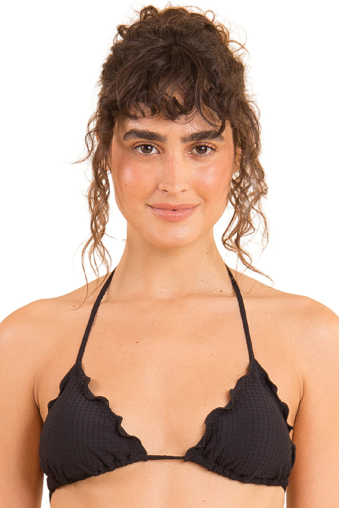 Gallery: Rio De Sol Top Top Dots-Black Frufru