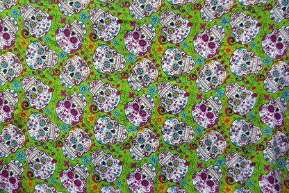 Product Front: Bali Blue Pareo Caveira Pequena Verde