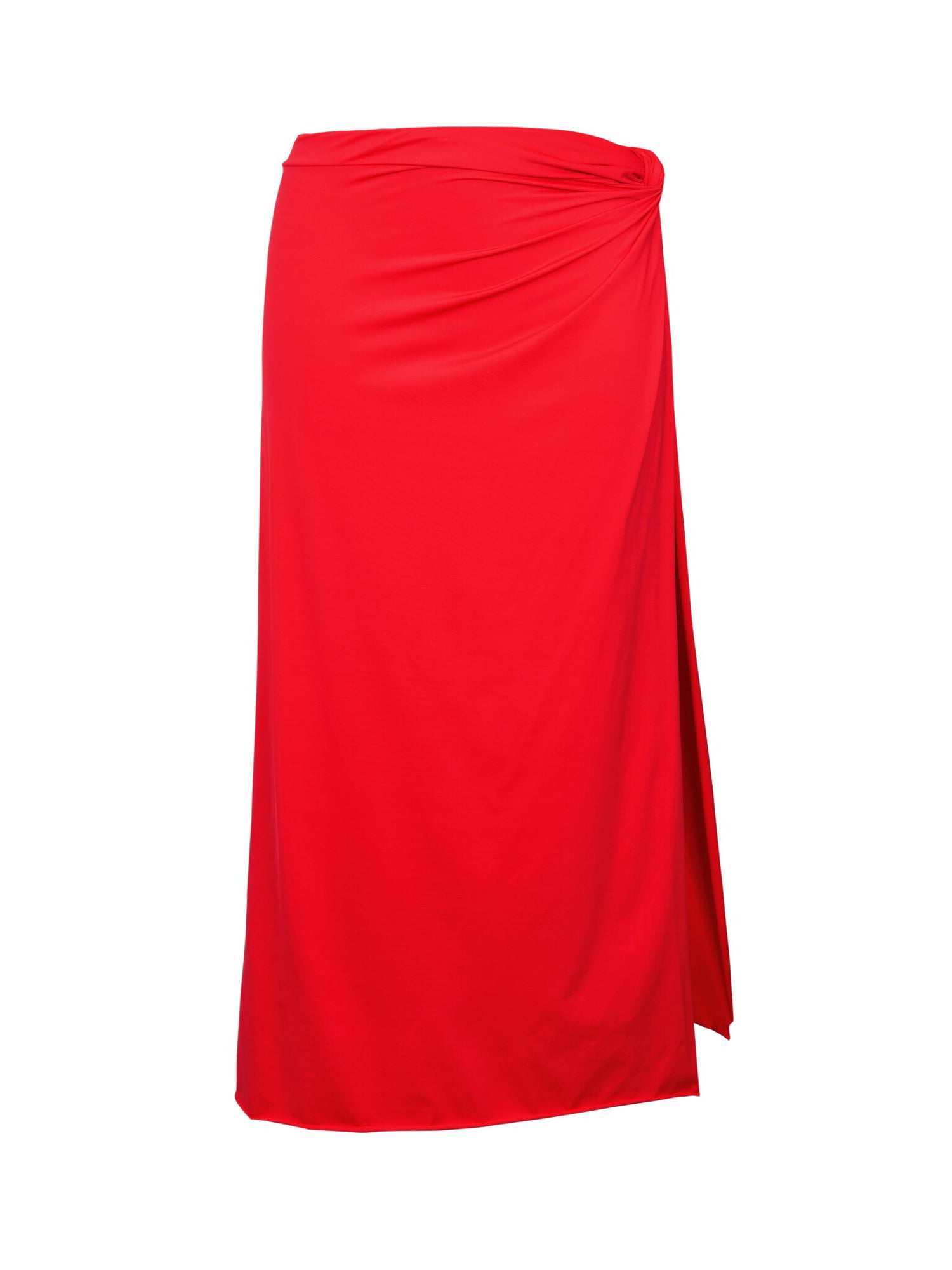 Product Front: Rio De Sol Beach Skirt Rouge Long-Skirt-Knot
