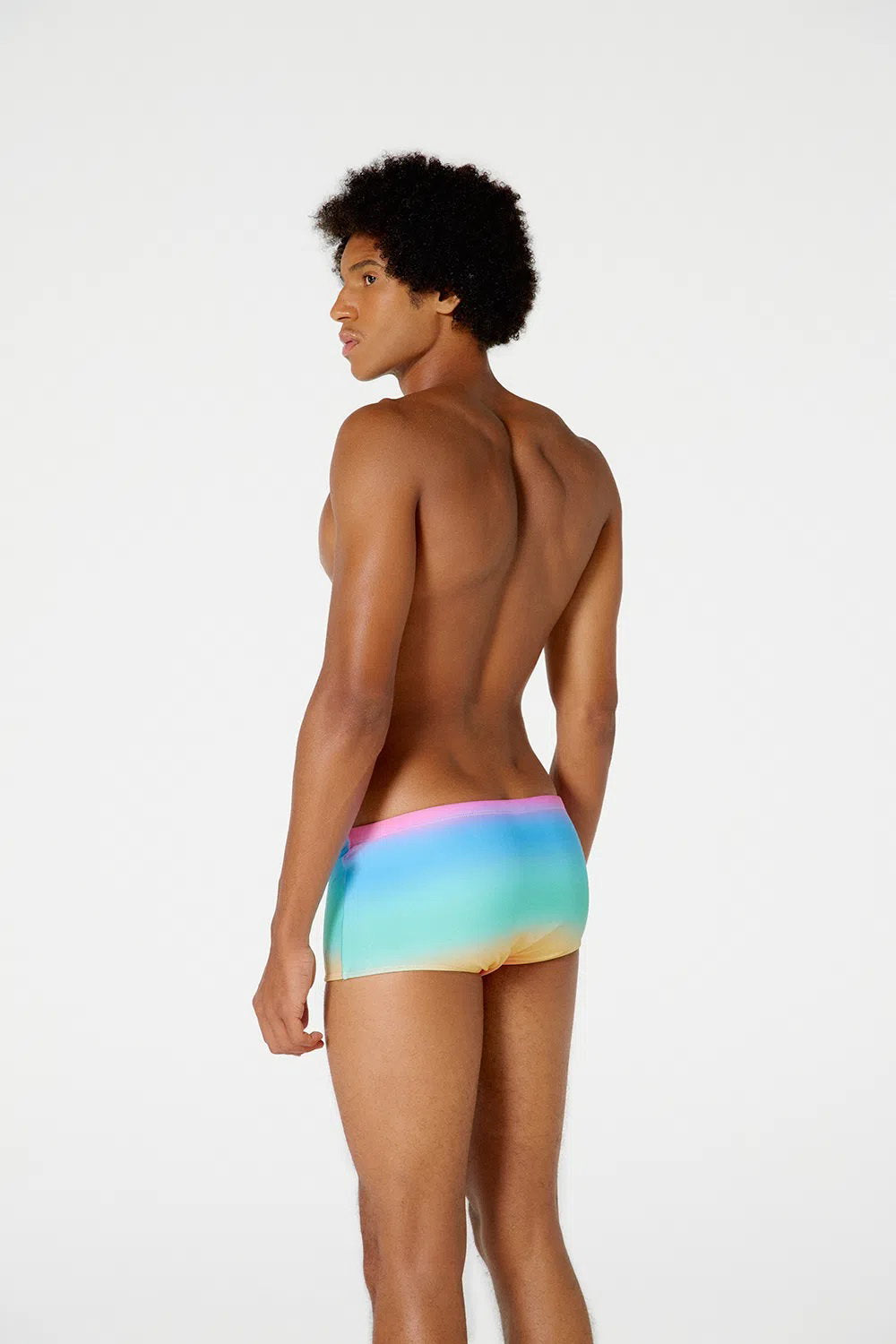 Model Back: Blueman Sunga / Boxer Sunga Army Degrade Mentos