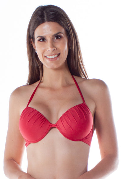 Model Front: Lua Morena Top Top Drape Turbinado Ibis