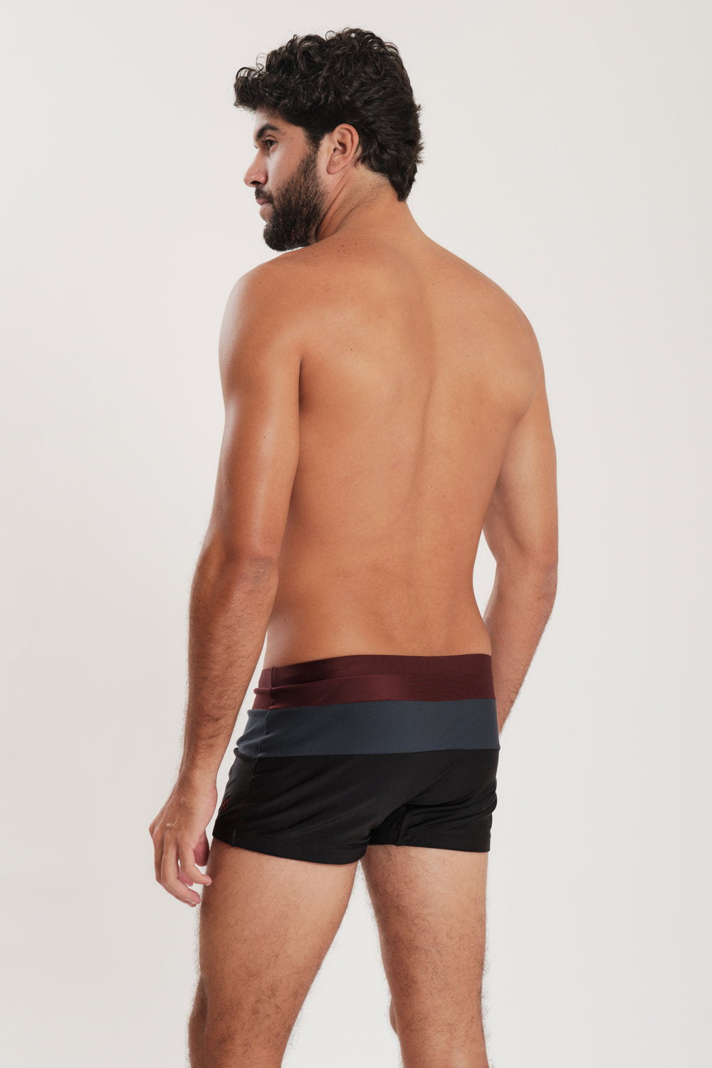 Model Back: Blueman Sunga / Boxer Sunga Army Crepusculo Vinho