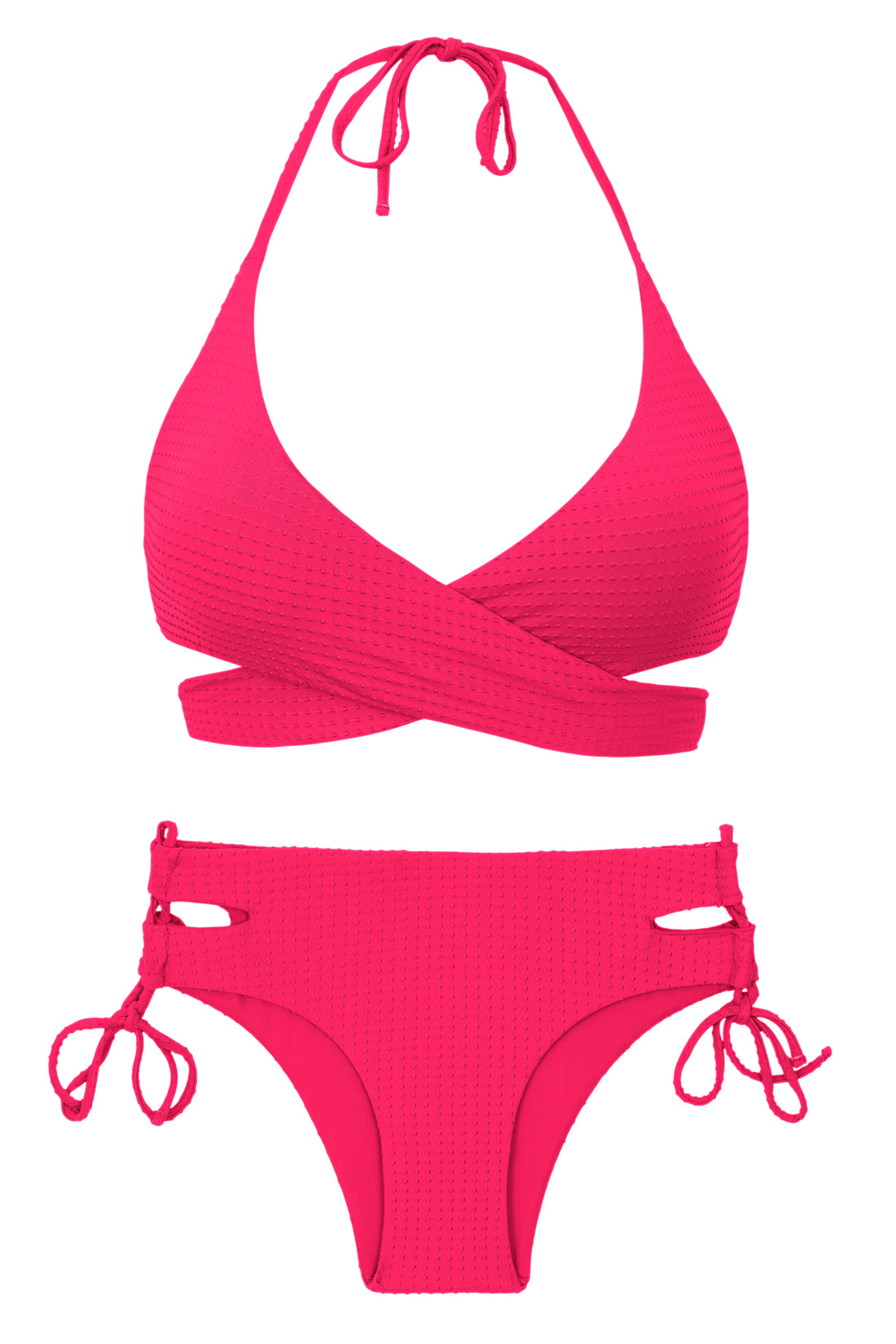 Product Front: Rio De Sol Set Set Dots-Virtual-Pink Kate Madrid