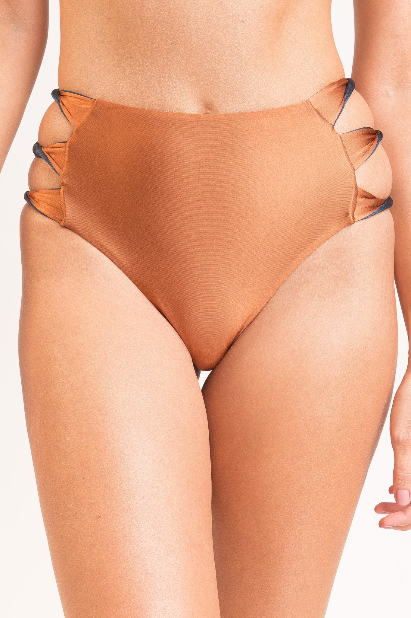 Gallery: Rio De Sol Bottom Bottom Nocciola High-Waist-Spin