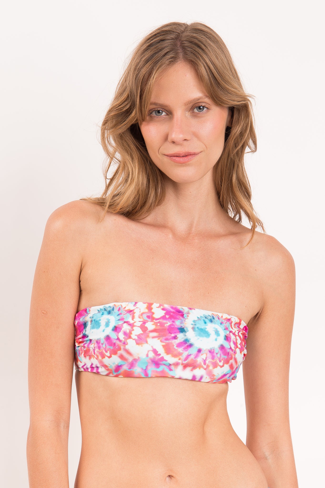 Image 13: Rio De Sol Set Set Splash Bandeau-Reto Highleg