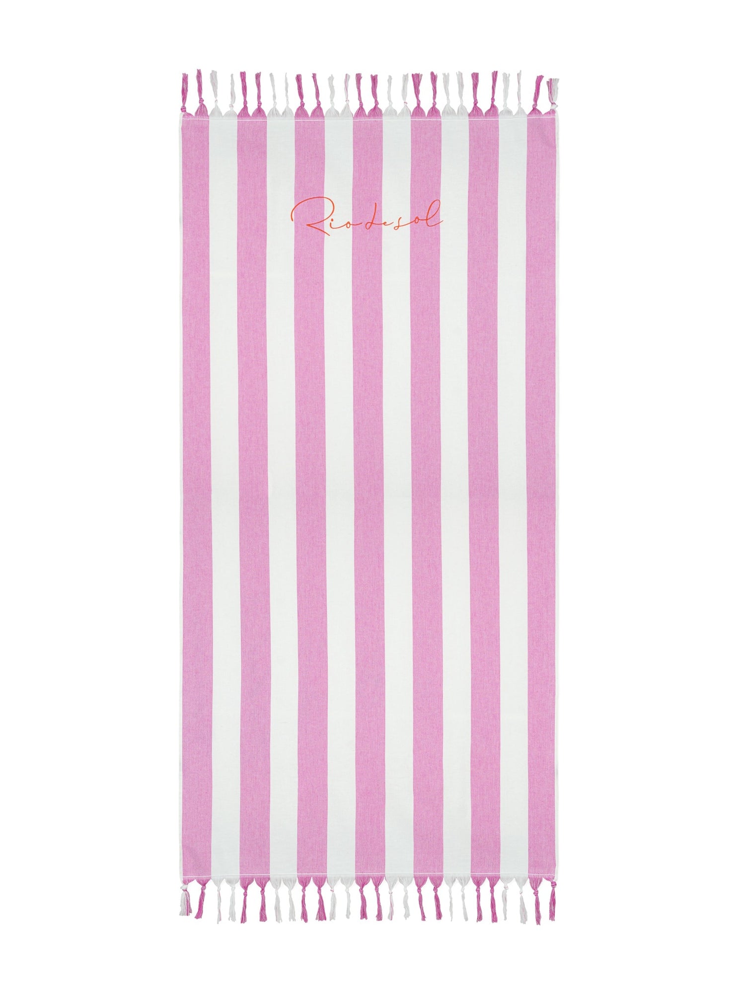 Product Front: Rio De Sol Beach Towel Fouta Rosa