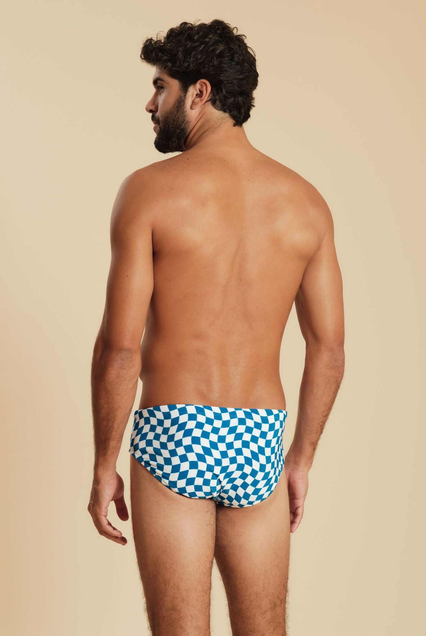 Model Back: Blueman Sunga / Boxer Sunga Rick Xadrez