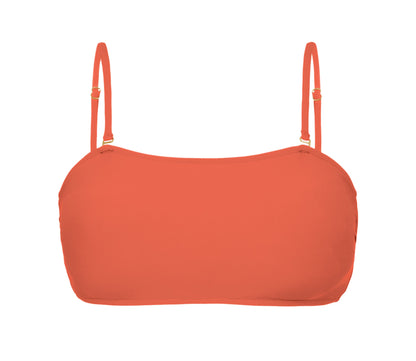 Product Front: Rio De Sol Top Top Light-Peach Bandeau-Reto