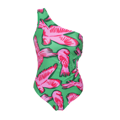 Product Front: Rio De Sol One-Piece Parrots Maeve