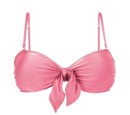 Product Front: Rio De Sol Top Top Shimmer-Confetti Bandeau-Knot