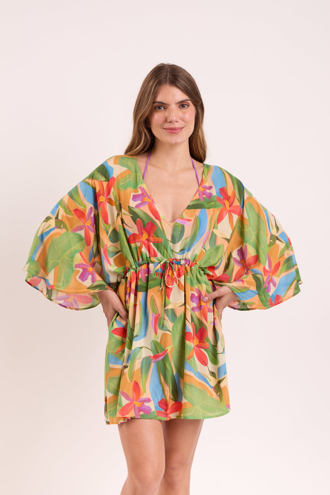 Gallery: Rio De Sol Kaftans / Cover Ups Tropical Kaftan Bel