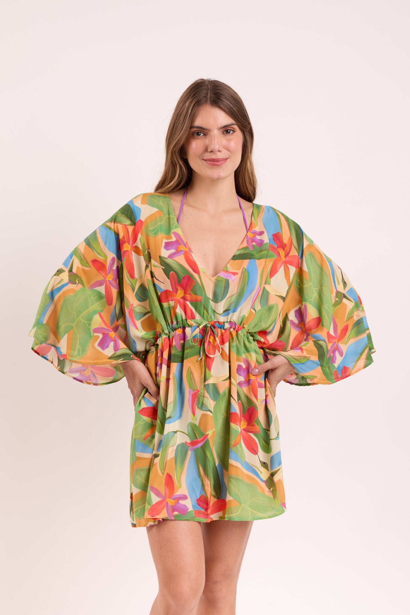 Gallery: Rio De Sol Kaftans / Cover Ups Tropical Kaftan Bel