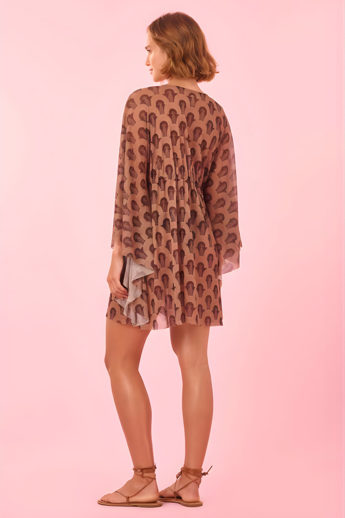 Model Back: Blueman Kaftans / Cover Ups Makani Kaftan