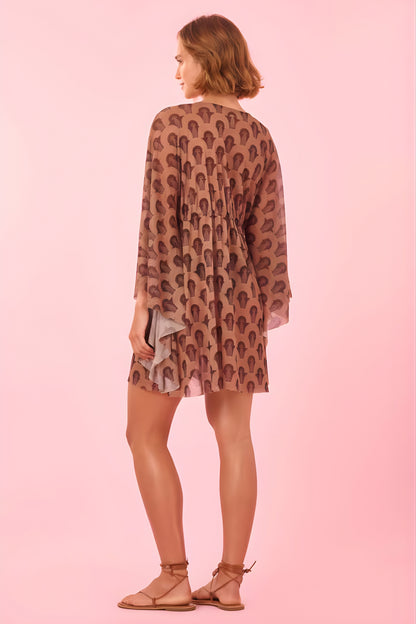 Model Back: Blueman Kaftans / Cover Ups Makani Kaftan