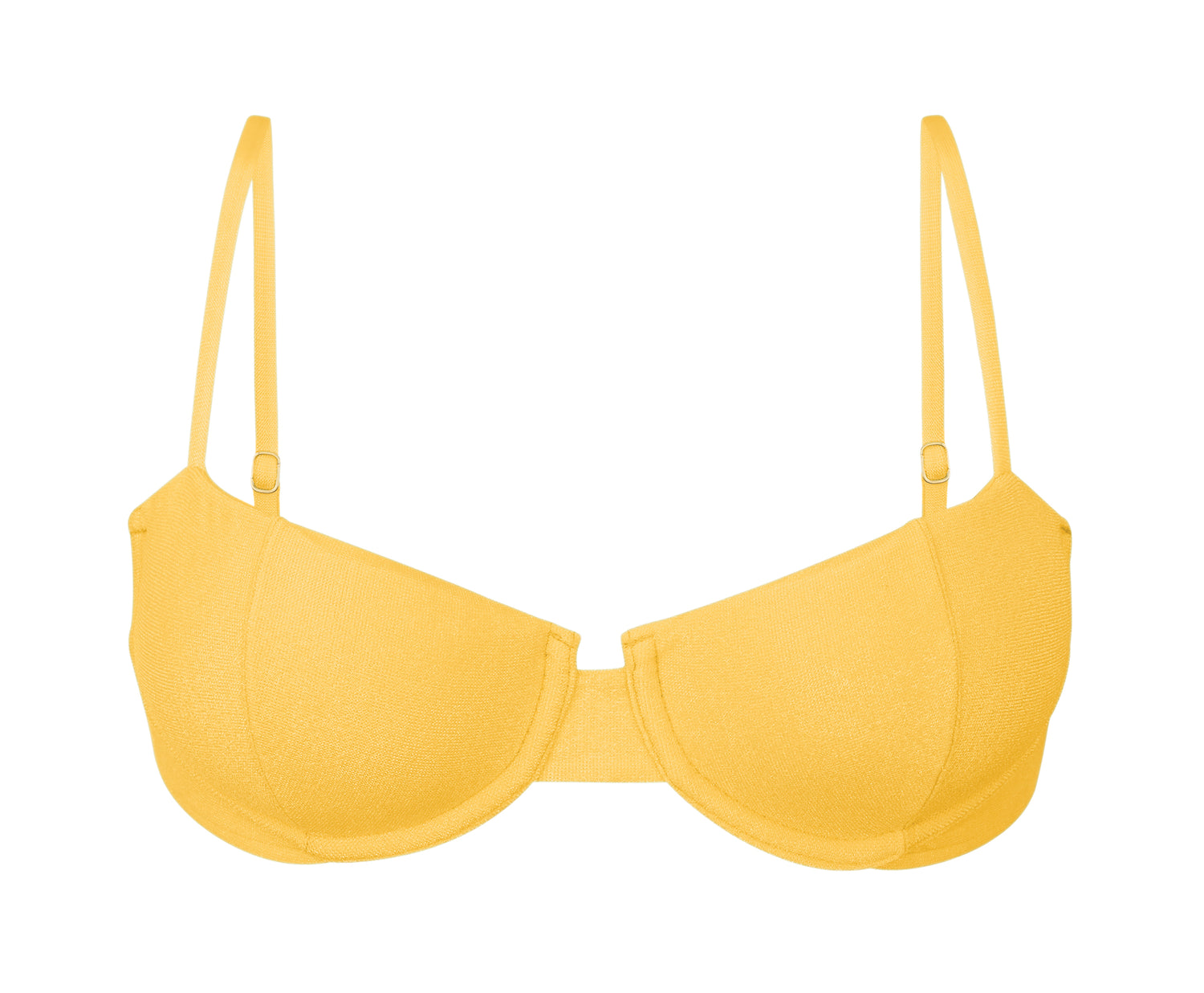 Product Front: Rio De Sol Top Top Malibu-Yellow Balconet