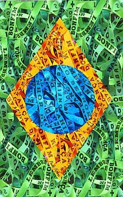 Product Front: Bali Blue Pareo Canga Senhor Bandeira Brasil