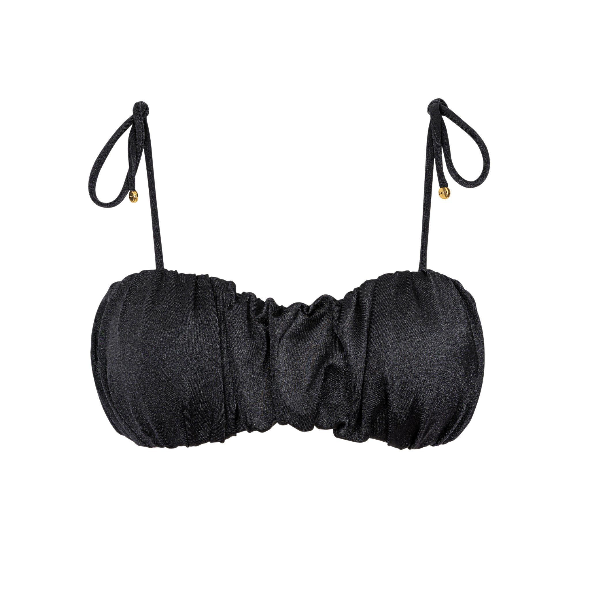 Product Front: La Playa Top Top Faixa Duplo Preto