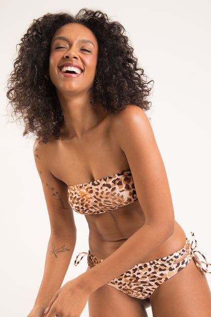 Image 08: Rio De Sol Set Set Leopard Bandeau-Reto Madrid