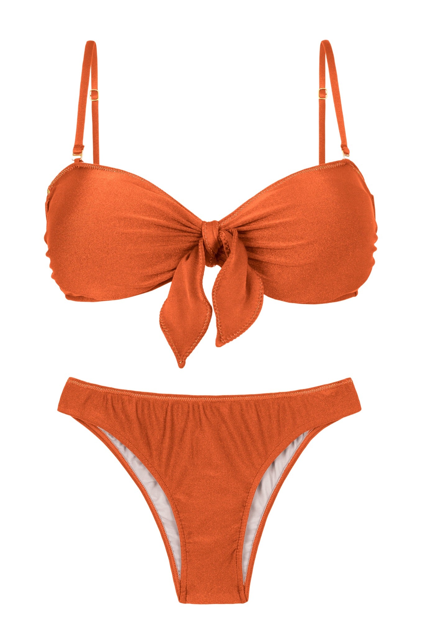 Product Front: Rio De Sol Set Set Paprica Bandeau-No Essential