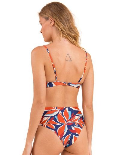 Image 07: Rio De Sol Set Set Leaves Bandeau-Joy Hotpants