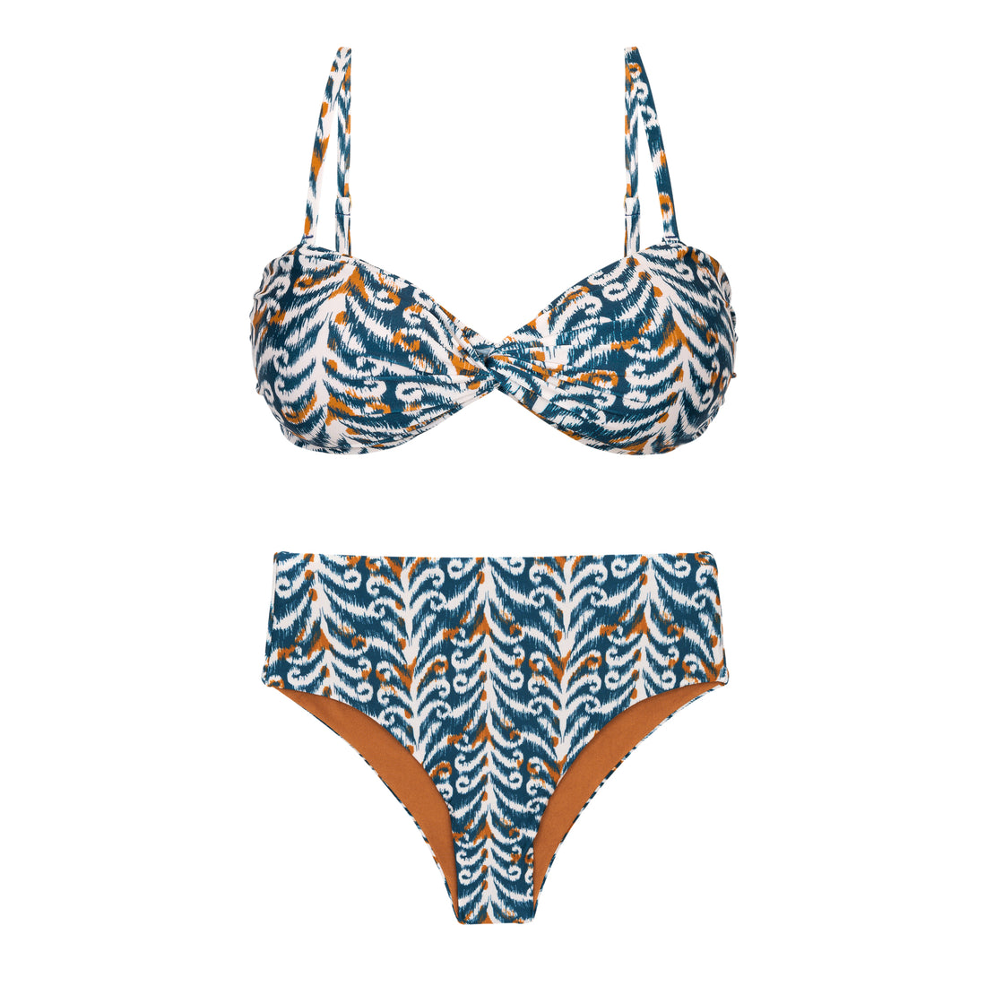 Product Front: Rio De Sol Set Set Ikat Twist Hotpants