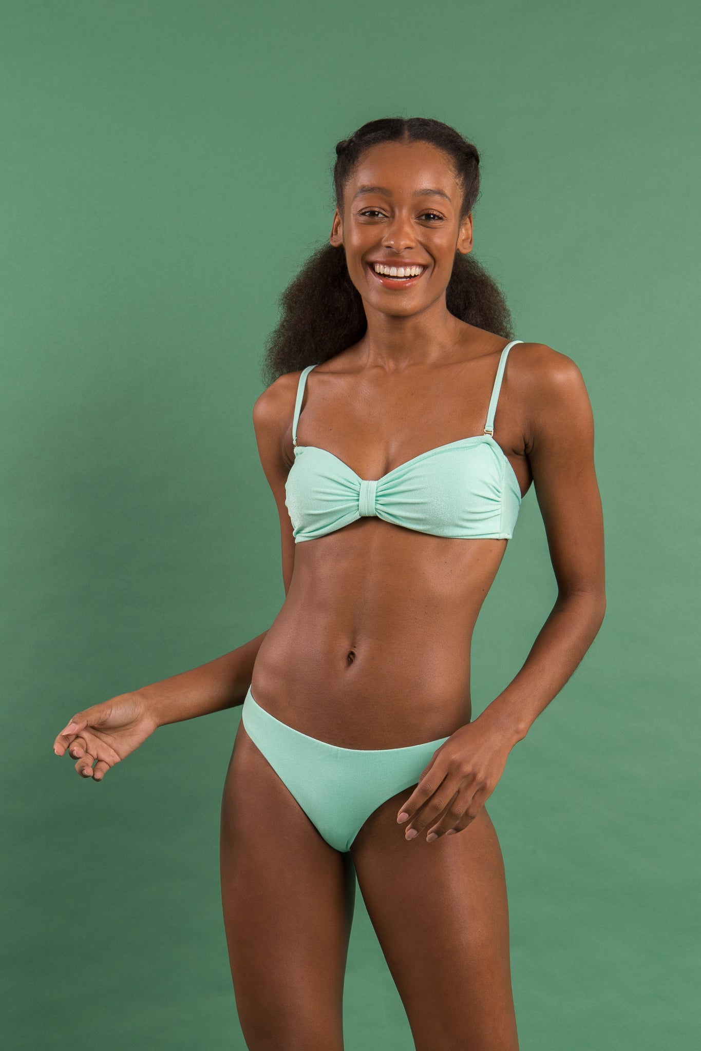 Image 11: Rio De Sol Set Set Malibu-Menta Bandeau-Duo Essential