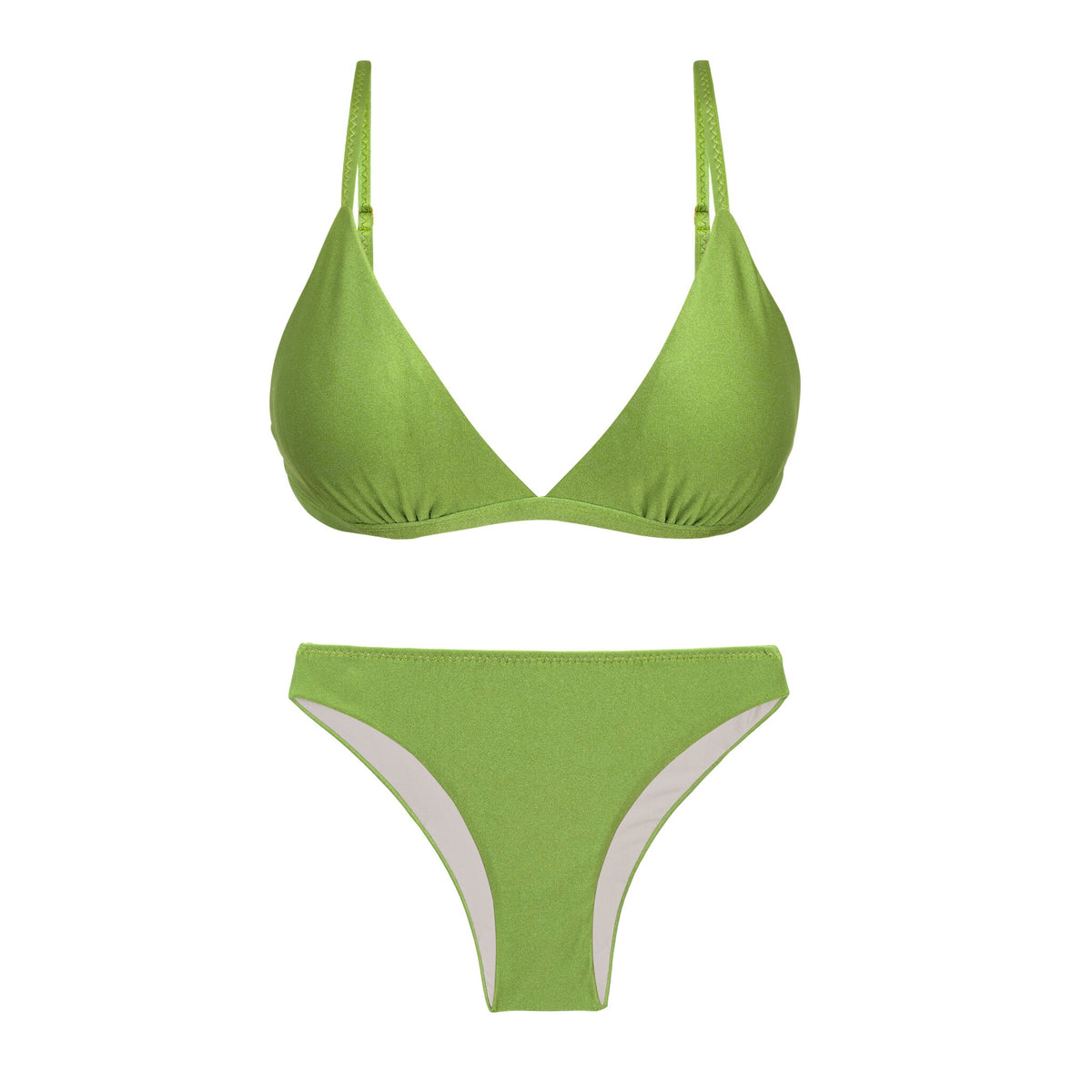 Product Front: Rio De Sol Two Piece Swimwear Set Shimmer-Botanica Tri-Fixo Essential