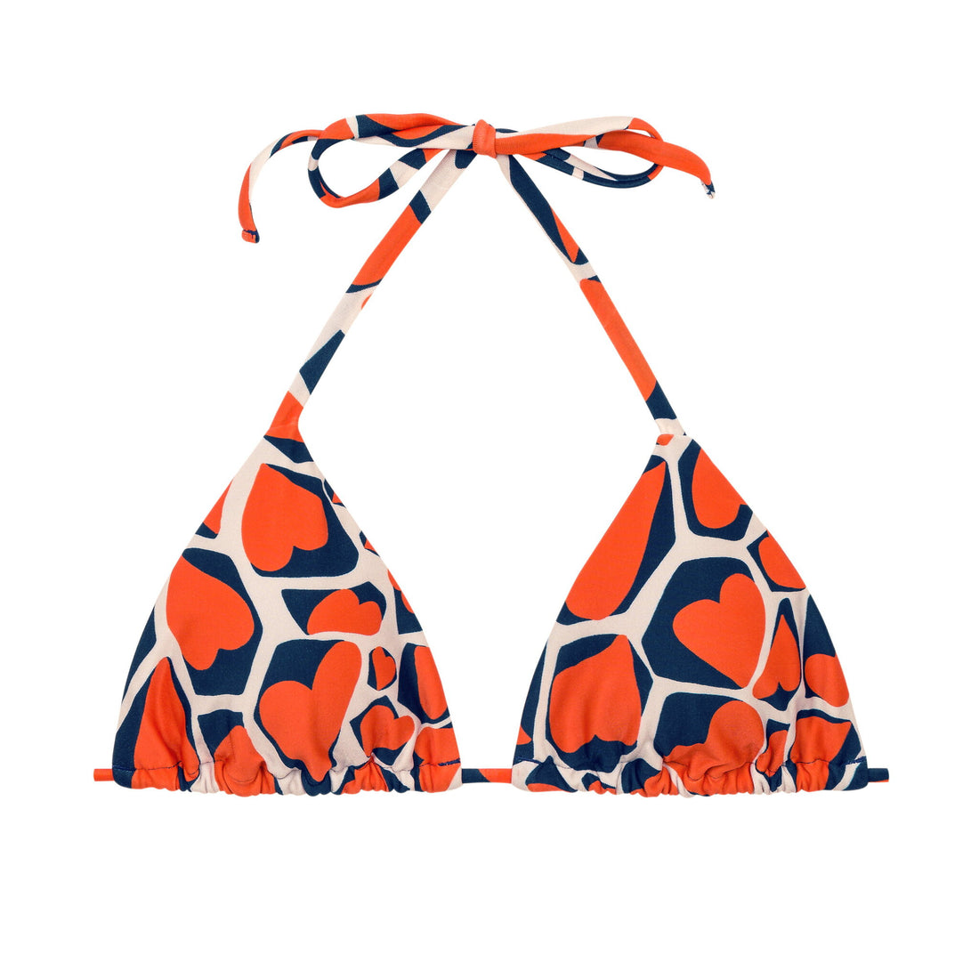 Product Front: Rio De Sol Bikini Tops Top Amore-Red Tri-Inv