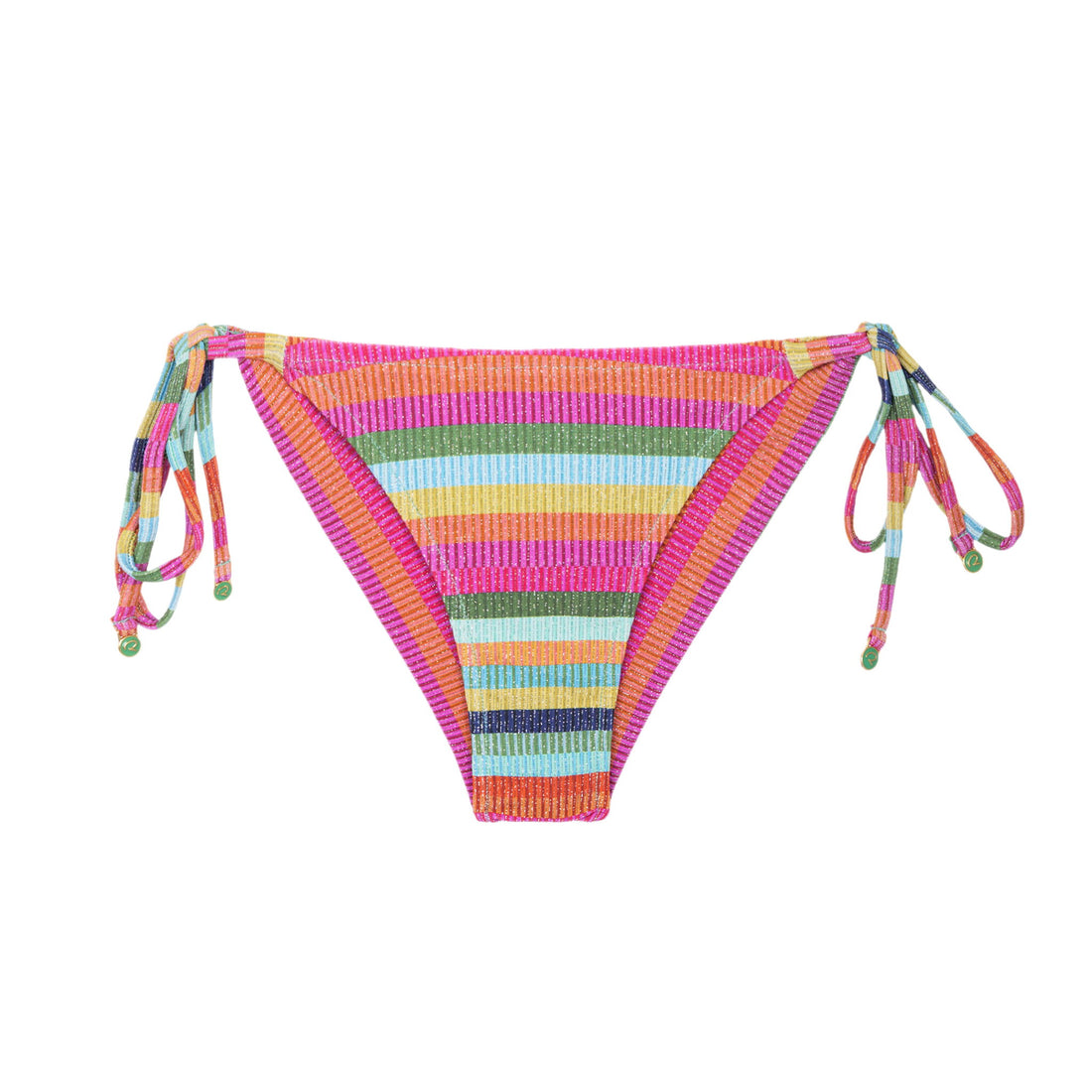 Product Front: Rio De Sol Bikini Bottoms Bottom Supercolor Cheeky-Tie