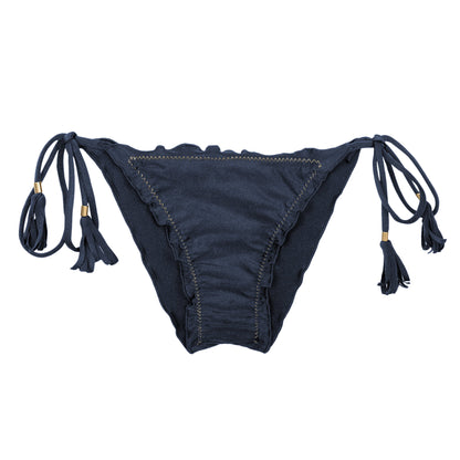 Product Front: Rio De Sol Bikini Bottoms Bottom Shimmer-Shark Frufru