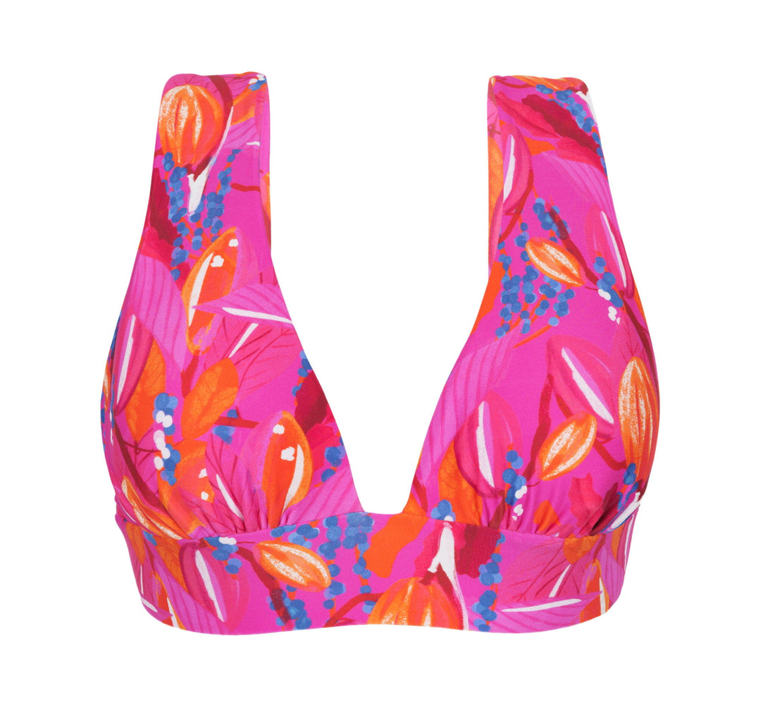 Product Front: Rio De Sol Bikini Tops Top Flavors Halter-Marina