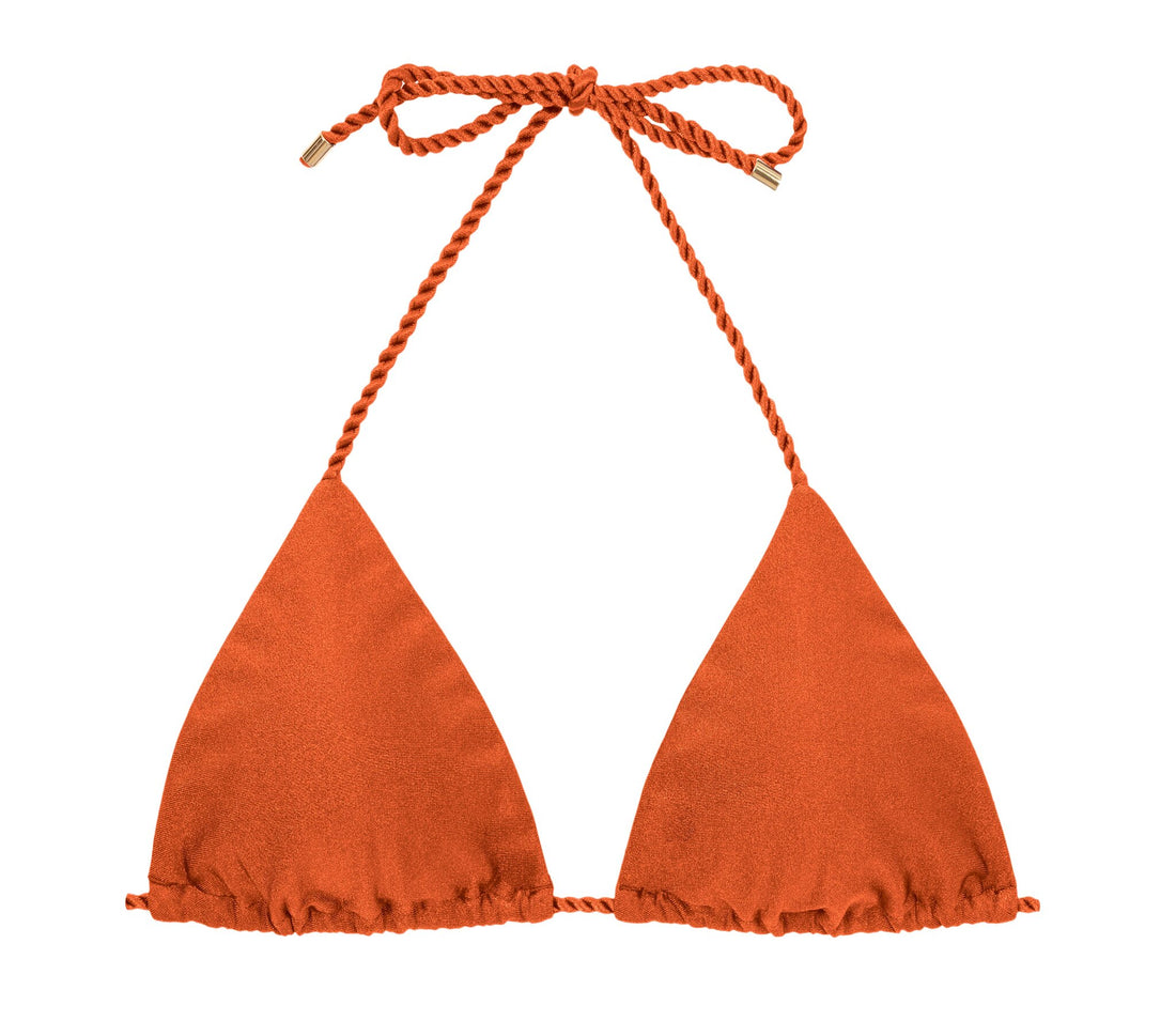 Product Front: Rio De Sol Bikini Tops Top Paprica Tri-Rope