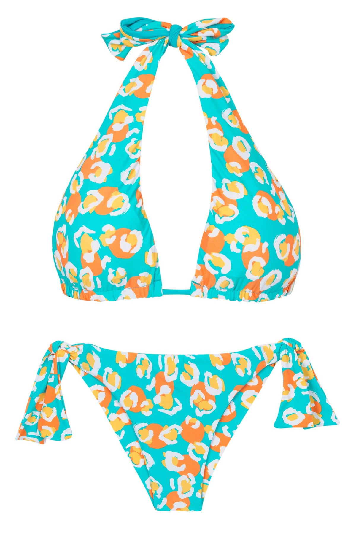 Product Front: Rio De Sol Two Piece Swimwear Set Dubai Halter-Double Italy