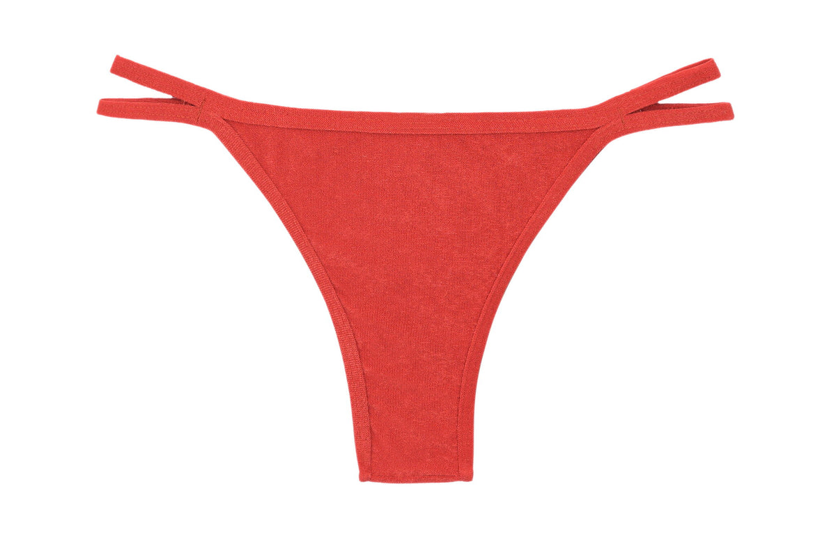 Product Front: Rio De Sol Bikini Bottoms Bottom Malibu-Chili Mini-Duo