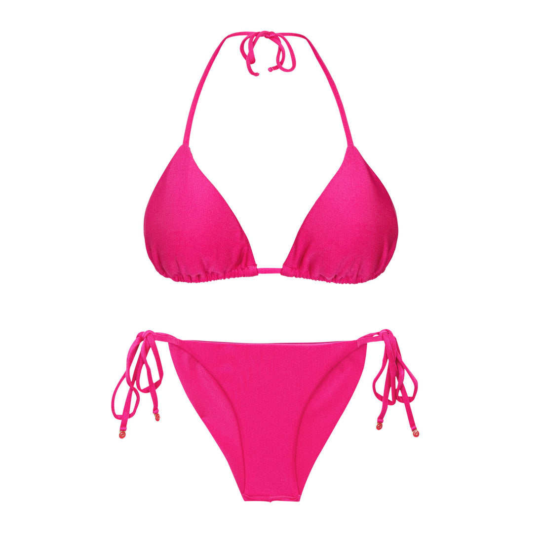 Product Front: Rio De Sol Two Piece Swimwear Set Shimmer-Olinda Tri-Inv Cheeky-Tie