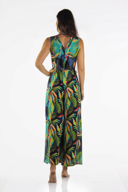 Model Back: La Playa Jumpsuits Macacao Regata Jardins