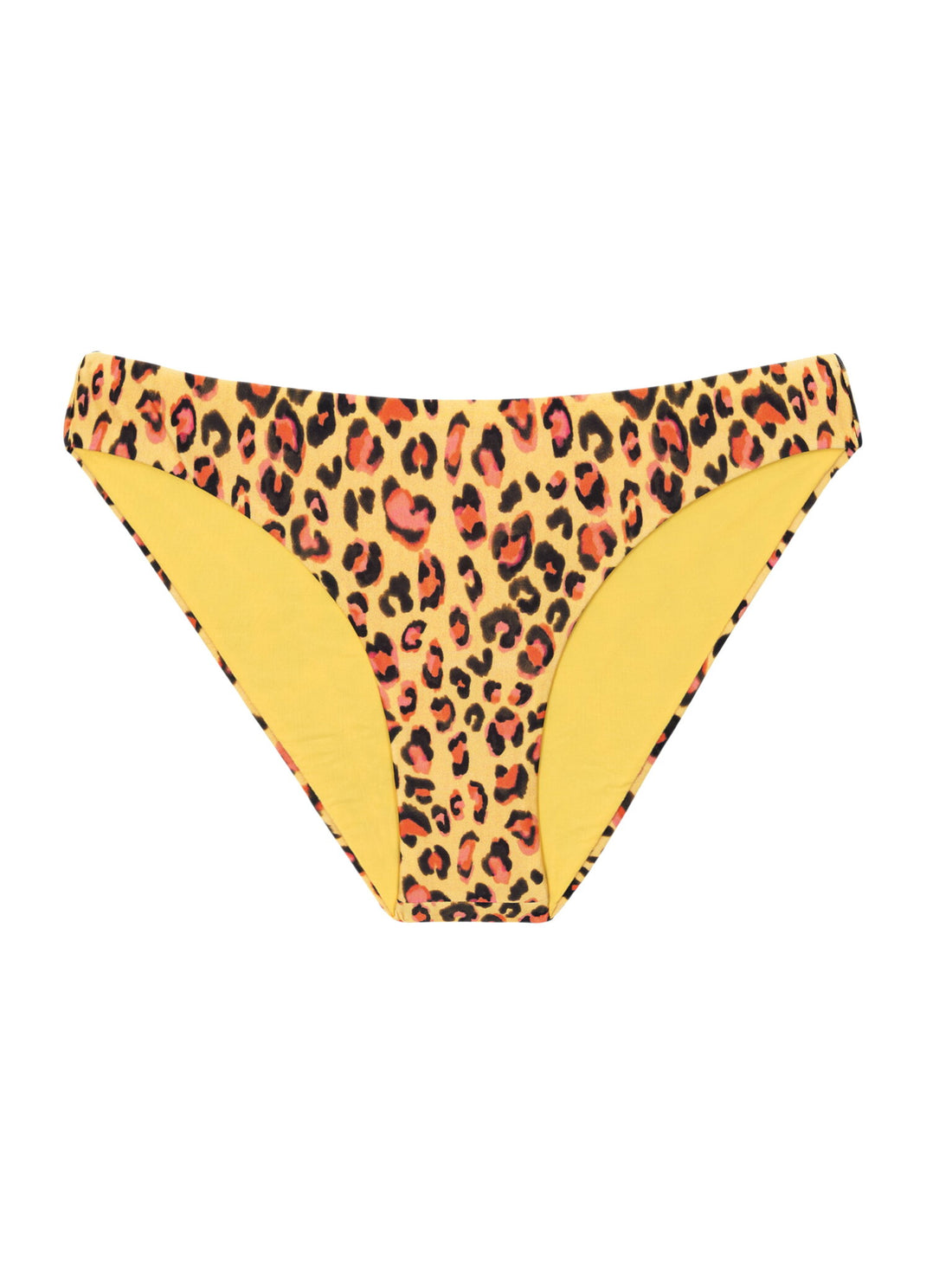 Product Front: Rio De Sol Bikini Bottoms Bottom Yellow-Feline Essential-Comfy