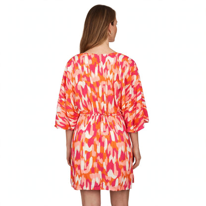 Model Back: Rio De Sol Kaftans And Kimonos Mirage Kaftan Bel