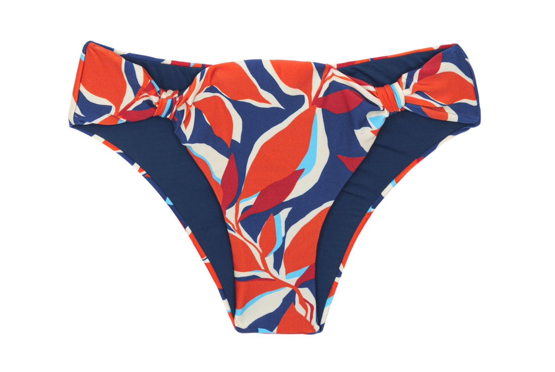 Product Front: Rio De Sol Bikini Bottoms Bottom Leaves Mel