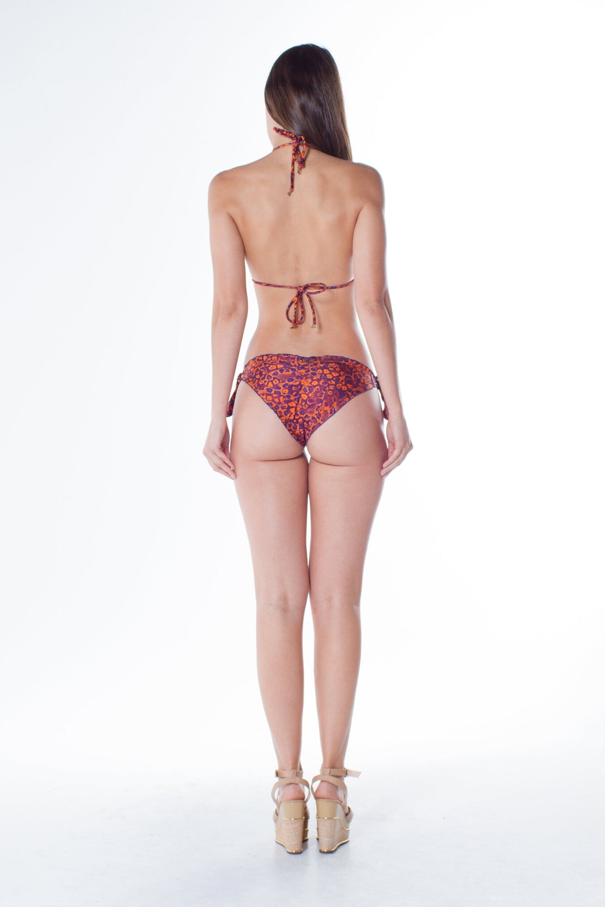 Model Back: Lua Morena Bikini Tops Top Lua Ripple Jaguar
