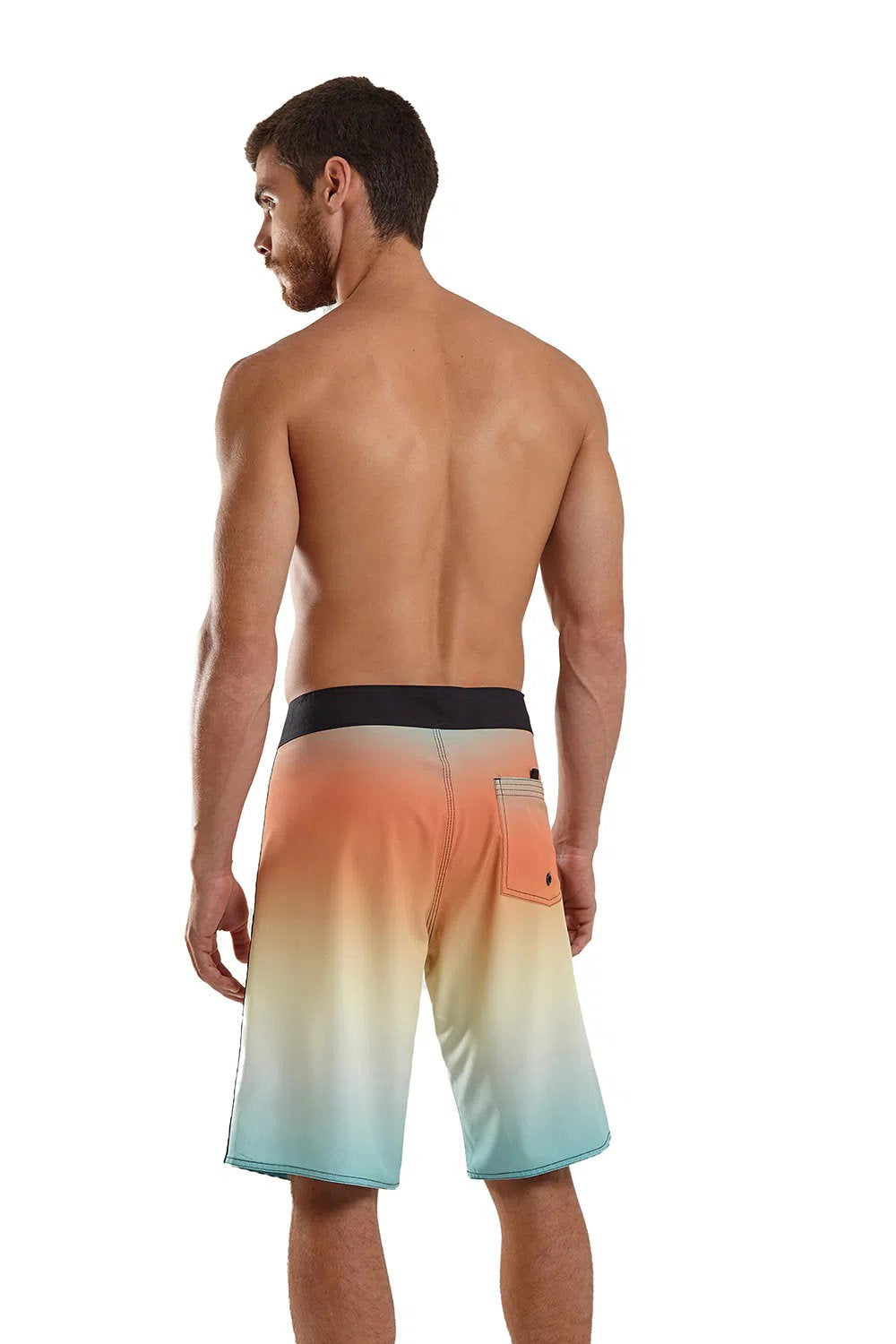 Model Back: Blueman Boardshorts Bermuda Maxi Vies Espirito Solar