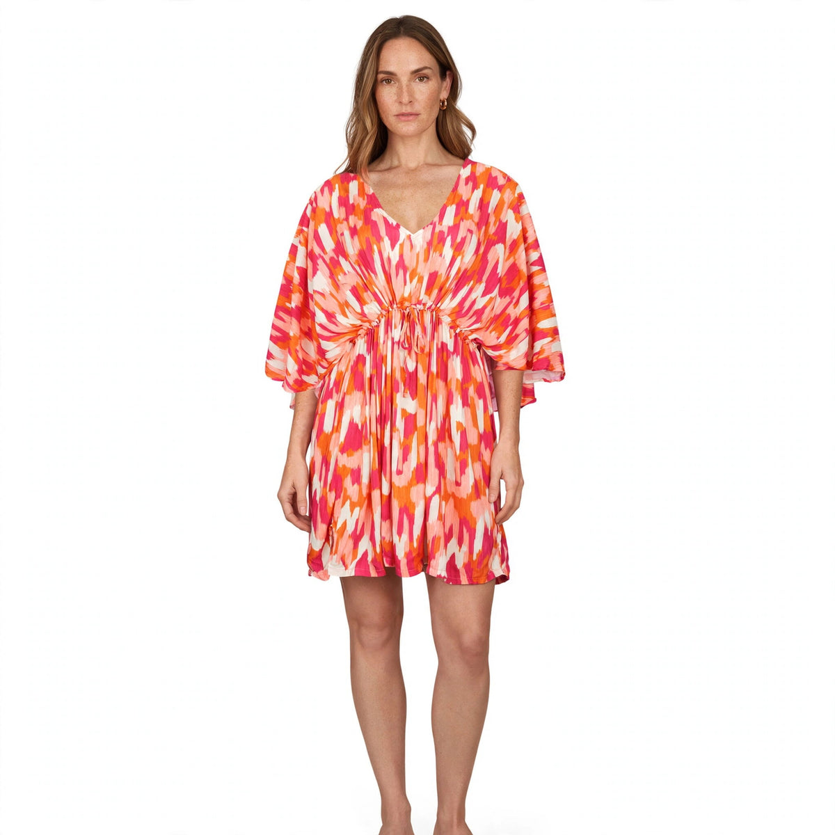 Model Front: Rio De Sol Kaftans And Kimonos Mirage Kaftan Bel