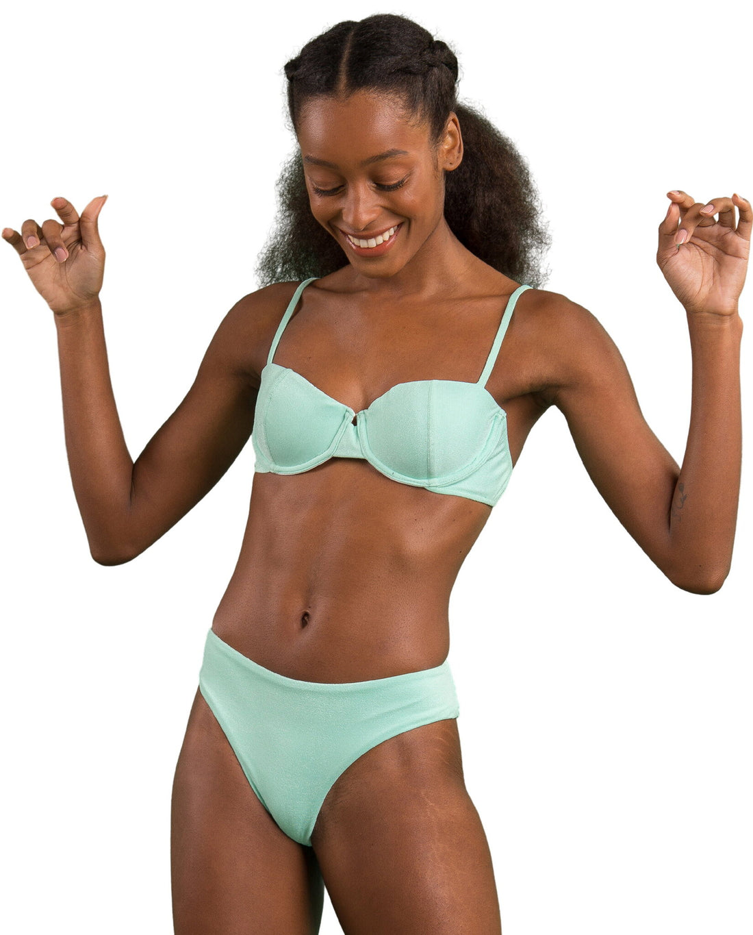 Gallery: Rio De Sol Two Piece Swimwear Set Malibu-Menta Balconet Ciao