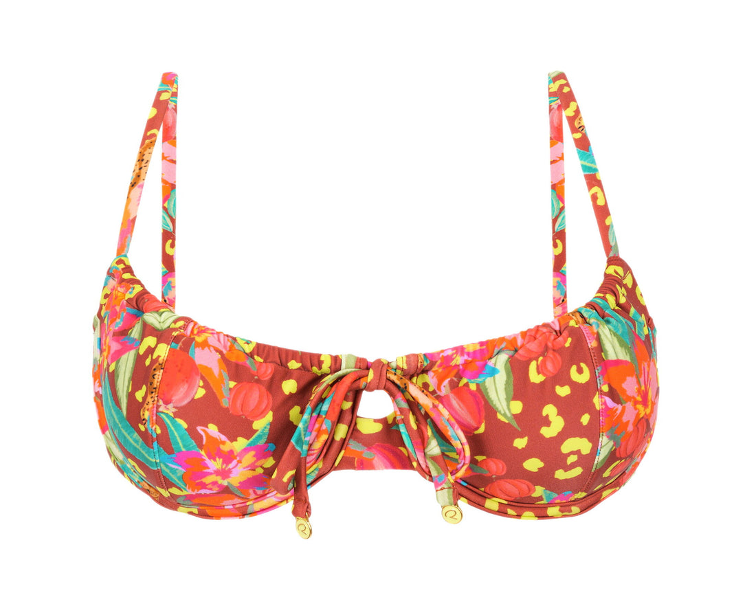 Product Front: Rio De Sol Bikini Tops Top Tropics Balconet-Tie