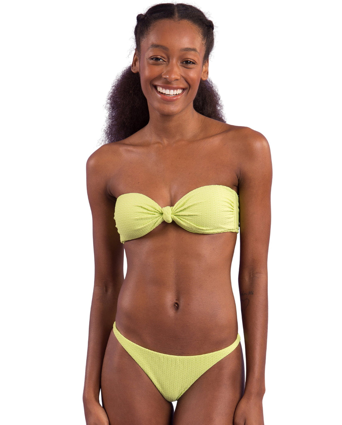 Gallery: Rio De Sol Two Piece Swimwear Set Bora-Citrus Bandeau-Joy Leblon-Fio