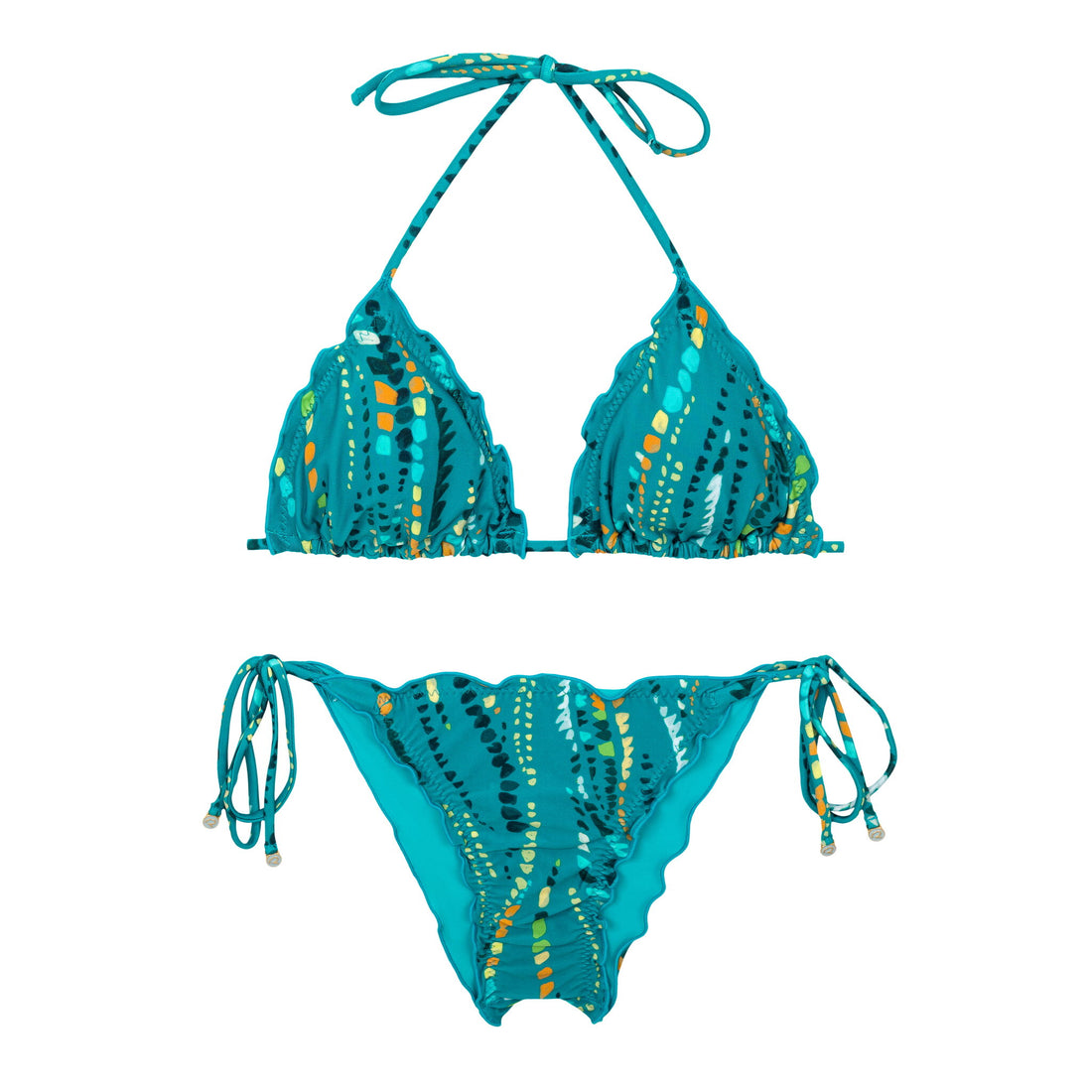 Product Front: Rio De Sol Two Piece Swimwear Set Rain Frufru